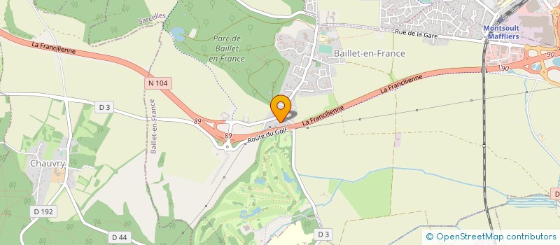 localisation de l'entreprise SWETT HOME SIGNATURE SARL  BAILLET-EN-FRANCE