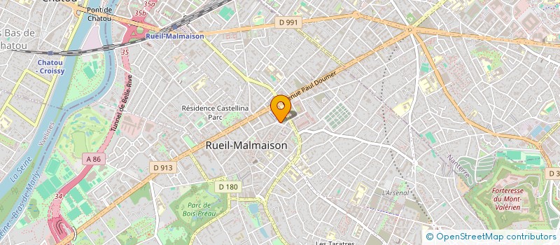 localisation de l'entreprise SWEV à RUEIL-MALMAISON