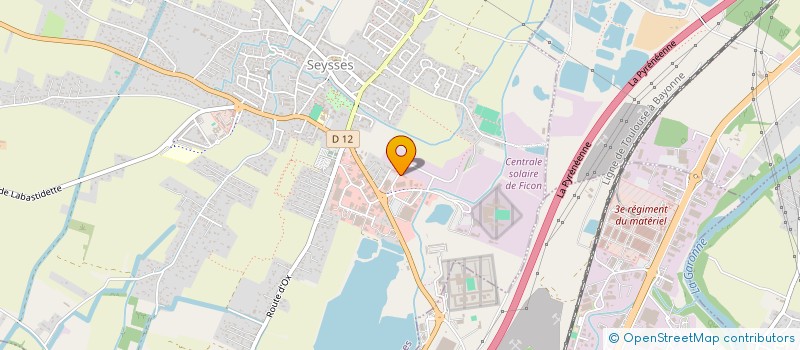 localisation de l'entreprise SWEVEN  SEYSSES