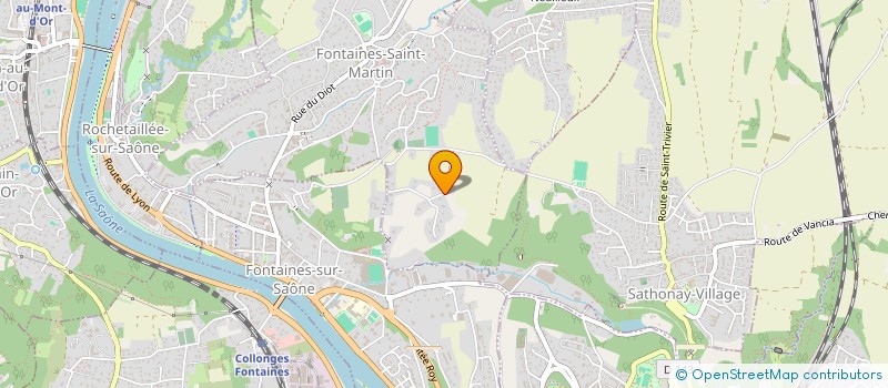 localisation de l'entreprise SWEVEN  FONTAINES-SAINT-MARTIN