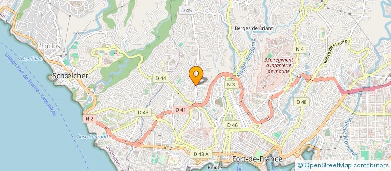 localisation de l'entreprise SWF RESTAURATION  FORT-DE-FRANCE