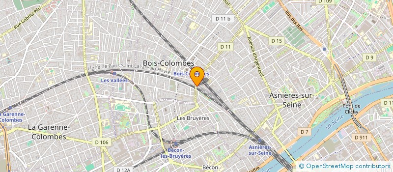 localisation de l'entreprise SWHAT SERVICE à ASNIERES-SUR-SEINE