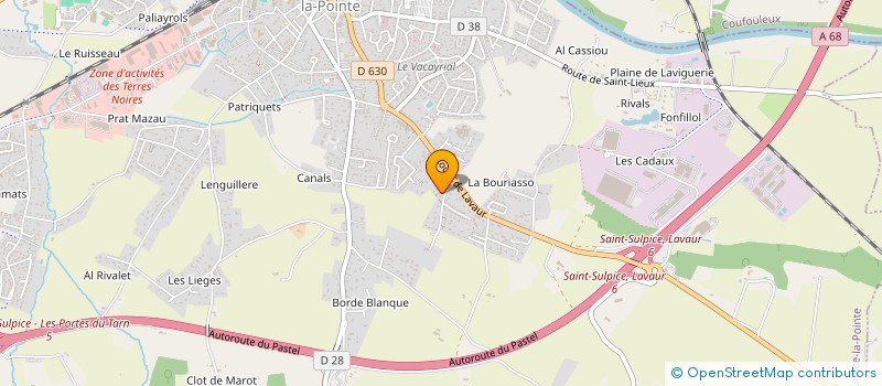 localisation de l'entreprise SWIE INTERNATIONAL  SAINT-SULPICE-LA-POINTE