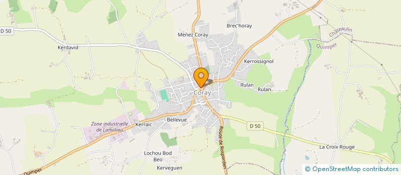 localisation de l'entreprise SWIFA  CORAY