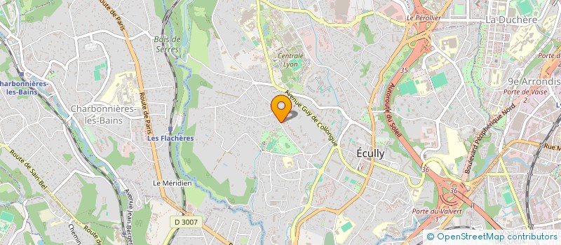 localisation de l'entreprise SWIFT  ECULLY