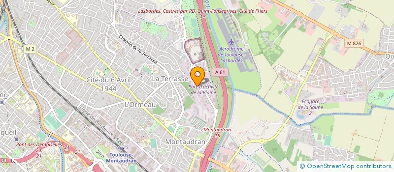 localisation de l'entreprise SWIFT AEROSPACE FRANCE à TOULOUSE