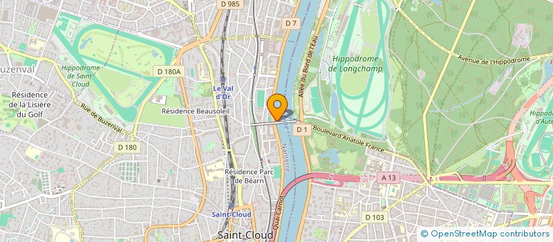 localisation de l'entreprise SWIFT AIR  SAINT-CLOUD