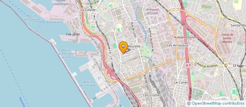 localisation de l'entreprise SWIFT COURSES à MARSEILLE