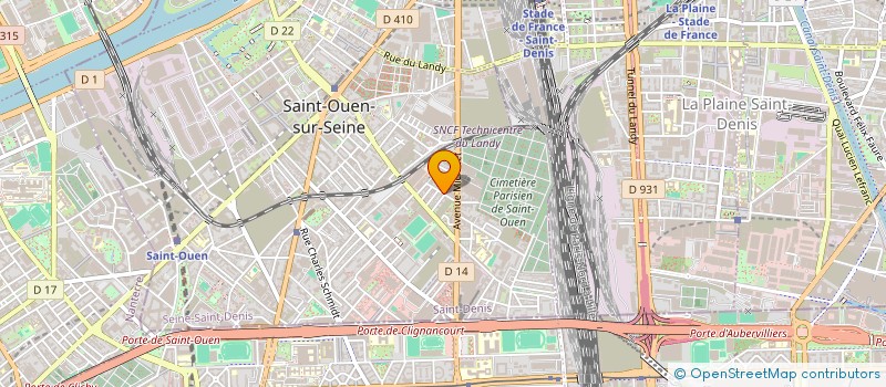 localisation de l'entreprise SWIFT STAY à SAINT-OUEN-SUR-SEINE