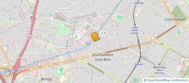 localisation de l'entreprise SWIFTGO  LES PAVILLONS-SOUS-BOIS