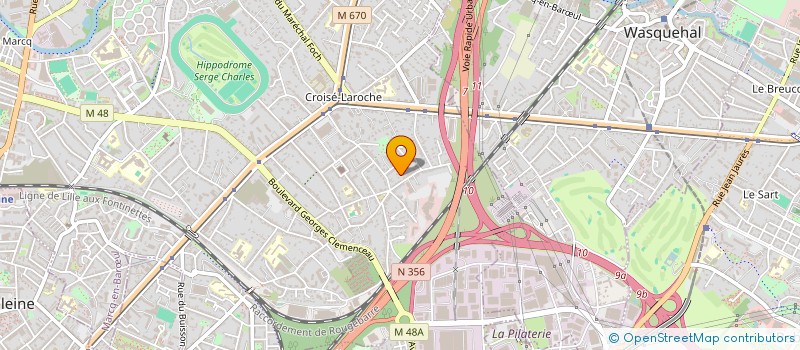 localisation de l'entreprise SWIFTIA à MARCQ-EN-BARŒUL