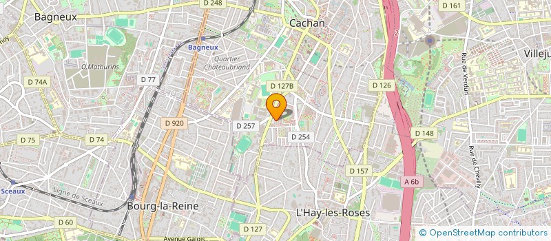 localisation de l'entreprise SWIFTLOG à CACHAN