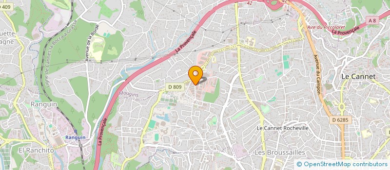 localisation de l'entreprise SWIFTY à LE CANNET