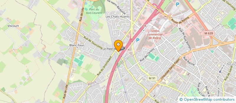 localisation de l'entreprise SWIKX à RONCQ