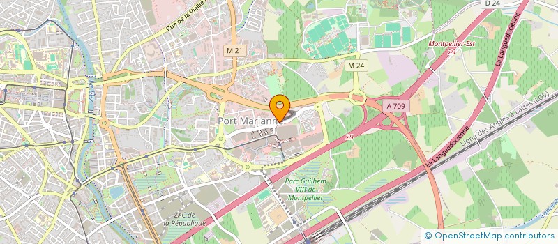localisation de l'entreprise SWILE  MONTPELLIER