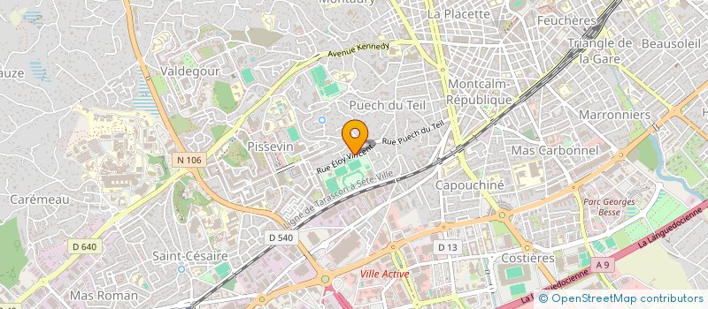 localisation de l'entreprise SWIM ACADEMY NIMOISE  NIMES