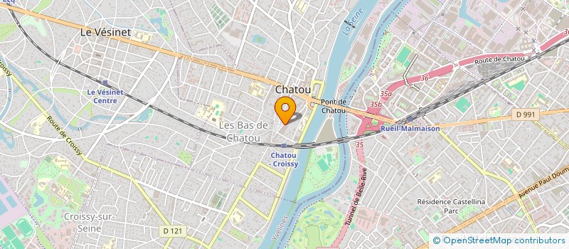 localisation de l'entreprise SWIM AND FUN à CHATOU