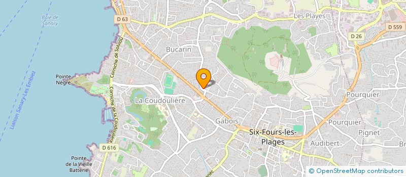 localisation de l'entreprise SWIM AND SMILE à SIX-FOURS-LES-PLAGES