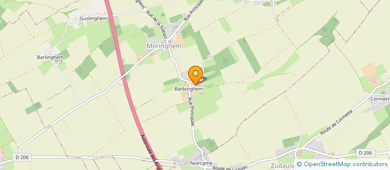 localisation de l'entreprise SWIM BIKE RUN AUDOMAROIS TRIATHLON  MORINGHEM