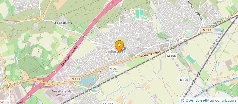 localisation de l'entreprise SWIM MOMA  CASTELNAU-LE-LEZ