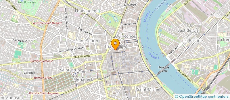 localisation de l'entreprise SWIM2RUN BORDEAUX (S2RB)  BORDEAUX