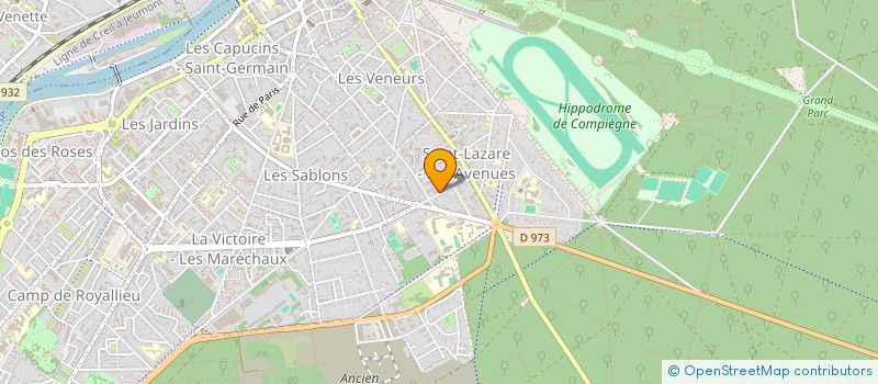 localisation de l'entreprise SWIMMING POOL MARKETING AND CONSULT à COMPIEGNE