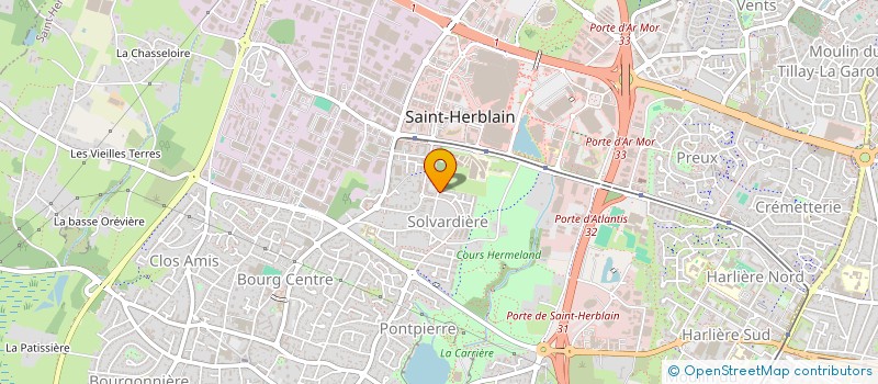 localisation de l'entreprise SWIMRUN COTE DE JADE  SAINT-HERBLAIN