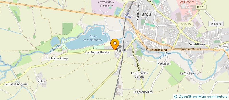 localisation de l'entreprise SWIN à BROU
