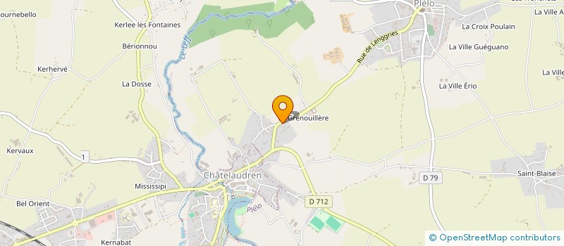 localisation de l'entreprise SWING à PLELO