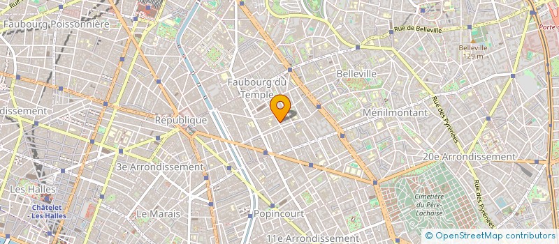 localisation de l'entreprise SWING  PARIS