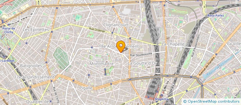 localisation de l'entreprise SWING  PARIS