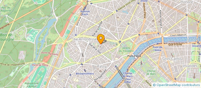 localisation de l'entreprise SWING  PARIS