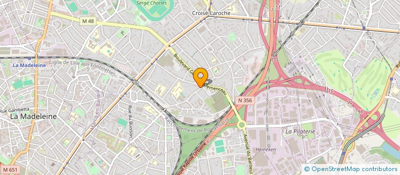 localisation de l'entreprise SWING DE CH NORD à MARCQ-EN-BARŒUL