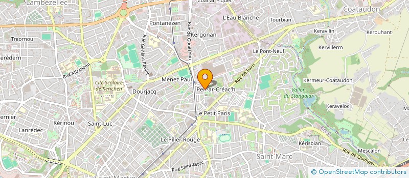 localisation de l'entreprise SWING DU TONNERRE à BREST
