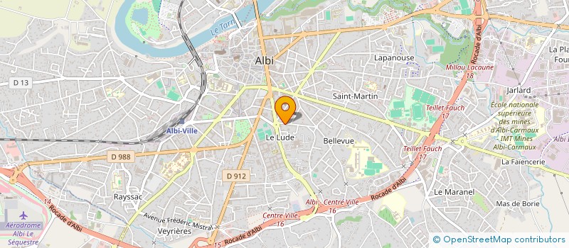 localisation de l'entreprise SWING GOSPEL à ALBI