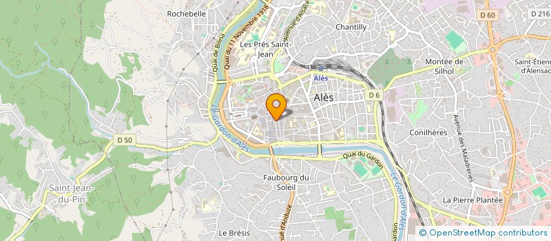 localisation de l'entreprise SWING HAIR  ALES