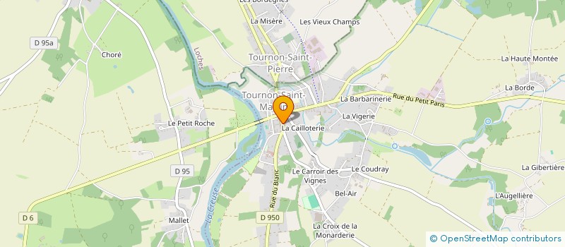 localisation de l'entreprise SWING IN LINE à TOURNON-SAINT-MARTIN