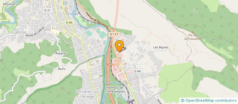 localisation de l'entreprise SWING KID'S à FOIX
