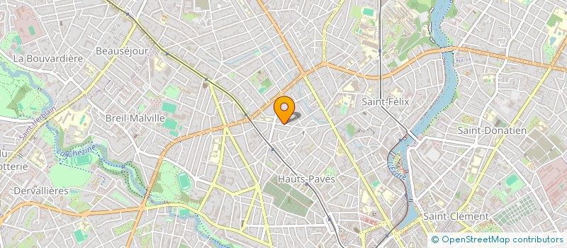 localisation de l'entreprise SWING O'CLOCK  NANTES