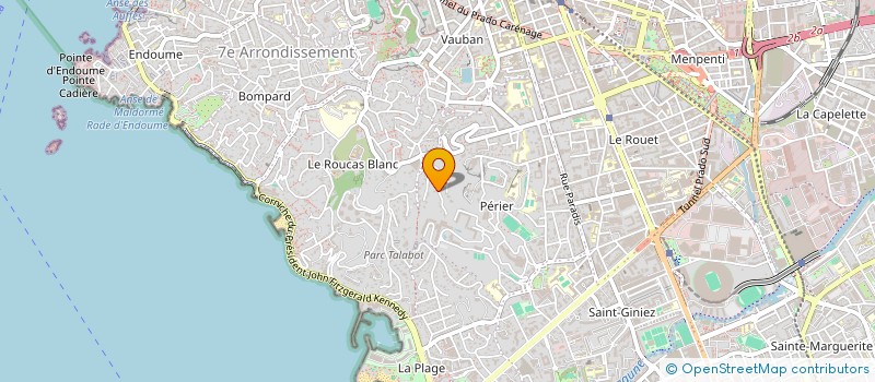localisation de l'entreprise SWING ON MARS  MARSEILLE