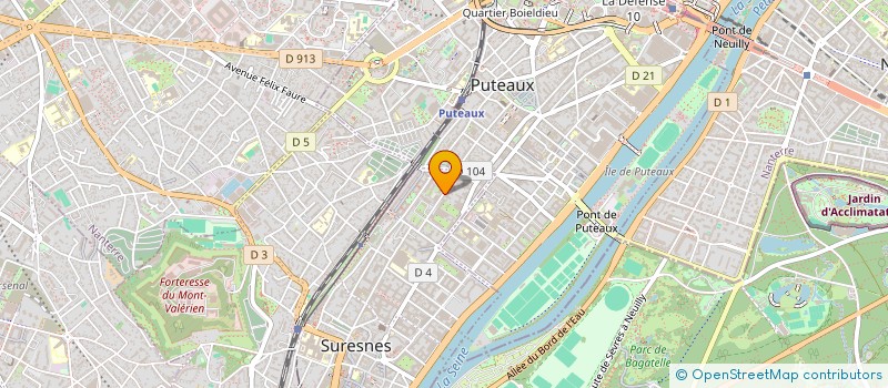 localisation de l'entreprise SWING ORGANISATION à SURESNES