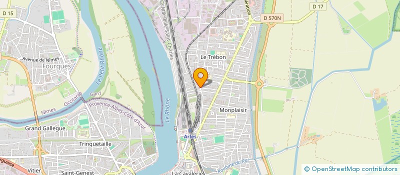 localisation de l'entreprise SWING PARADE  ARLES