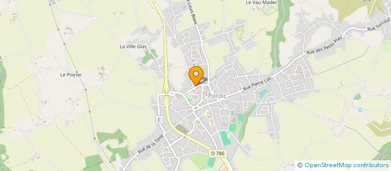 localisation de l'entreprise SWING PARENTHESE à PORDIC