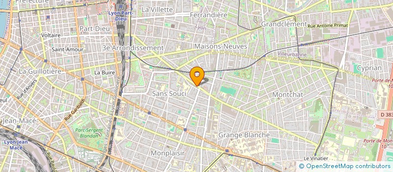 localisation de l'entreprise SWING STATION  LYON