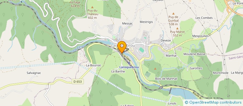 localisation de l'entreprise SWINGAOUT à LAROQUEBROU