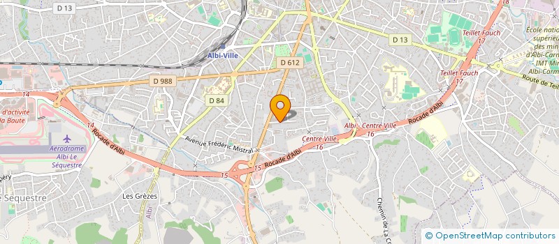 localisation de l'entreprise SWINGHOME à ALBI