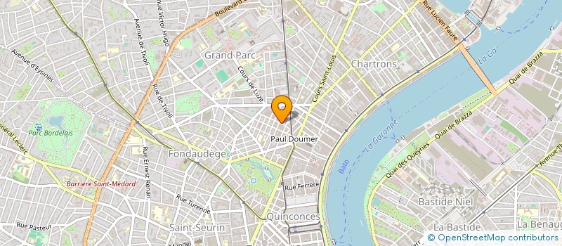 localisation de l'entreprise SWINGO ERGO SUM  BORDEAUX