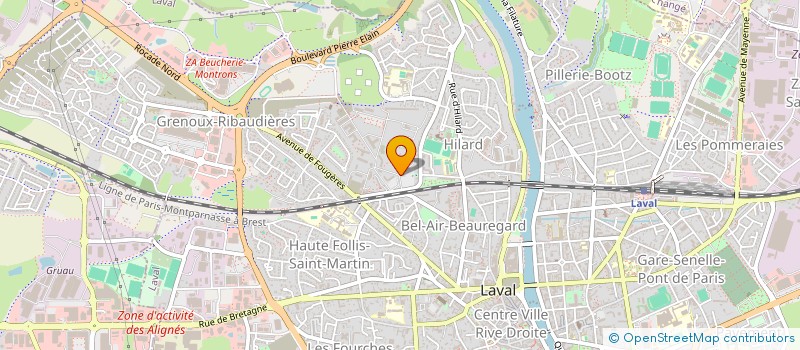 localisation de l'entreprise SWINGOBAR à LAVAL
