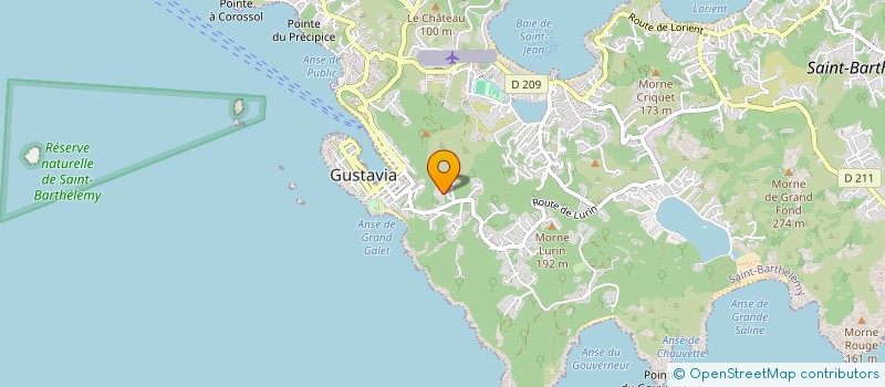 localisation de l'entreprise SWISS 6 à SAINT BARTHELEMY