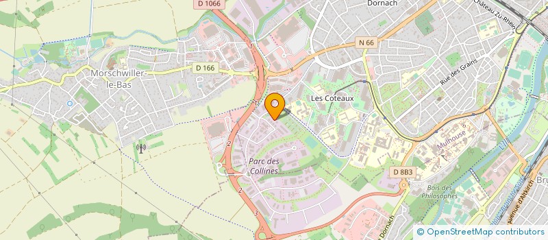localisation de l'entreprise SWISS LABS CHROMATOGRAPHY SERVICES à MULHOUSE